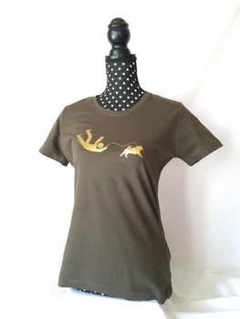 T-Shirt femme "Flying Schipperke"