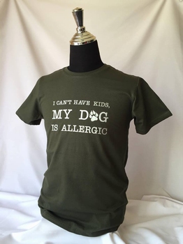 Herren T-Shirt "Allergic"