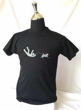 Herren T-Shirt "Flying Schipperke"
