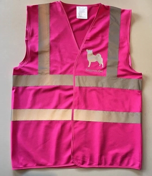 Hi Vis vest "Just walking my Schipperke"