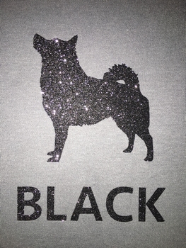 Ladies T-Shirt "BLACK is my happy colour"