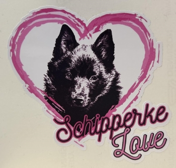 Sticker "Schipperke on board"